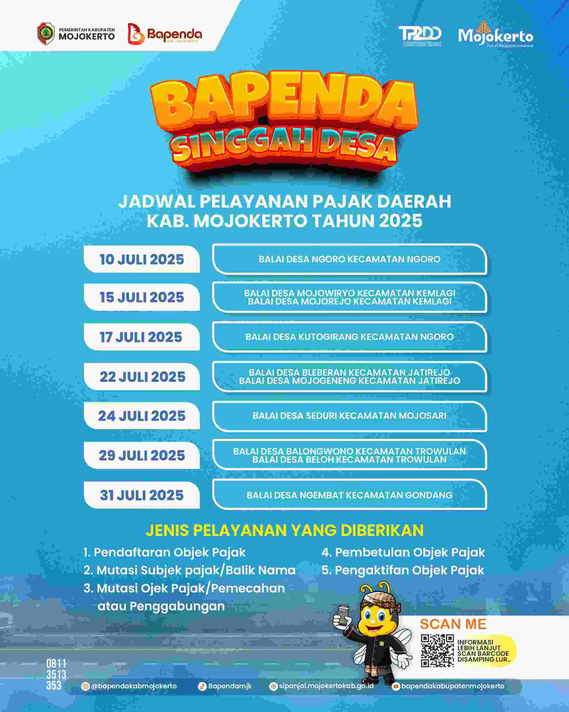 BAPENDA singgah desa